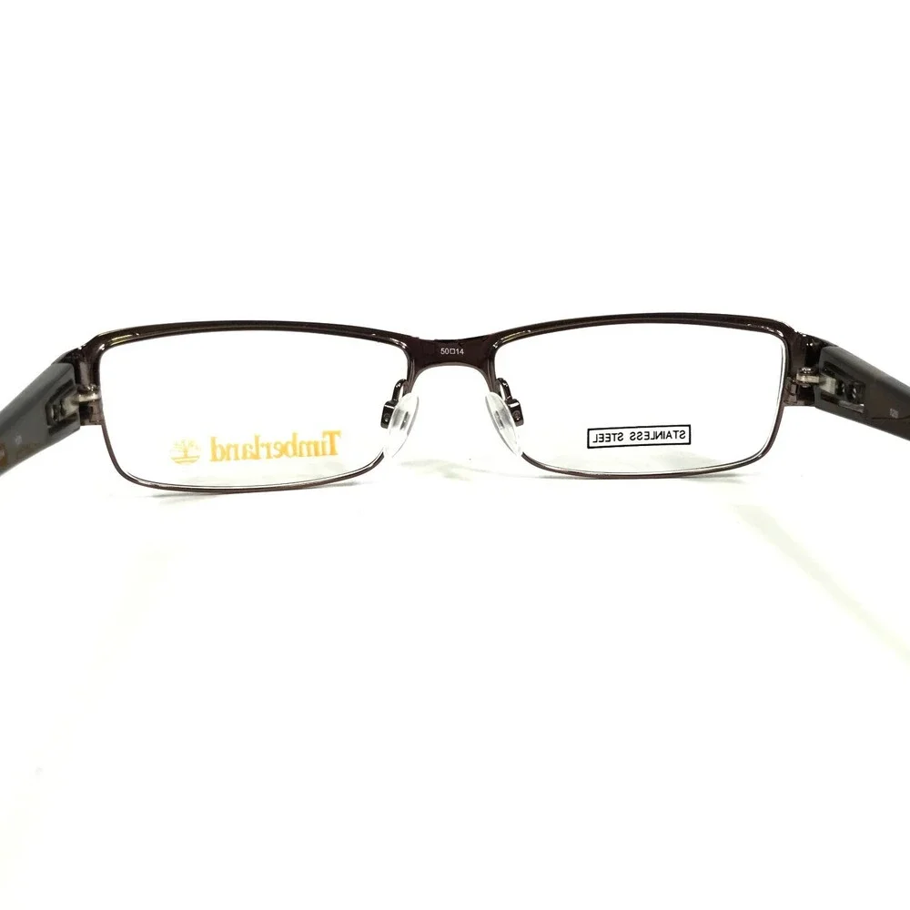 Timberland Small Eyeglasses Frames TB5046 col.046 Brown Rectangular 50-14-125